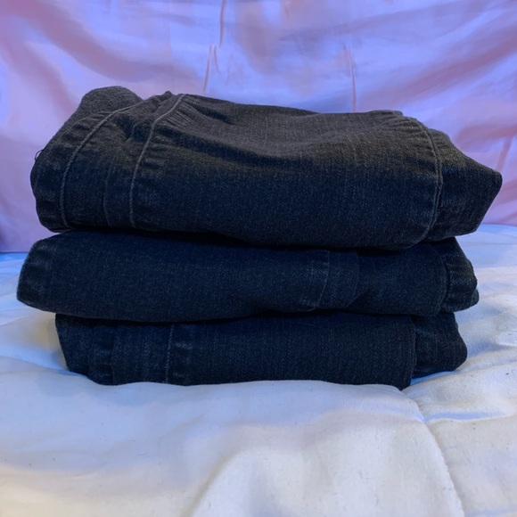 The Children's Place Other - Size 14 Slim Stretch Super Skinny Black Jeans. Adjustable Waist. All 3 Pair $15
